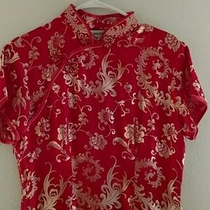 Whitby mandarian collar dress